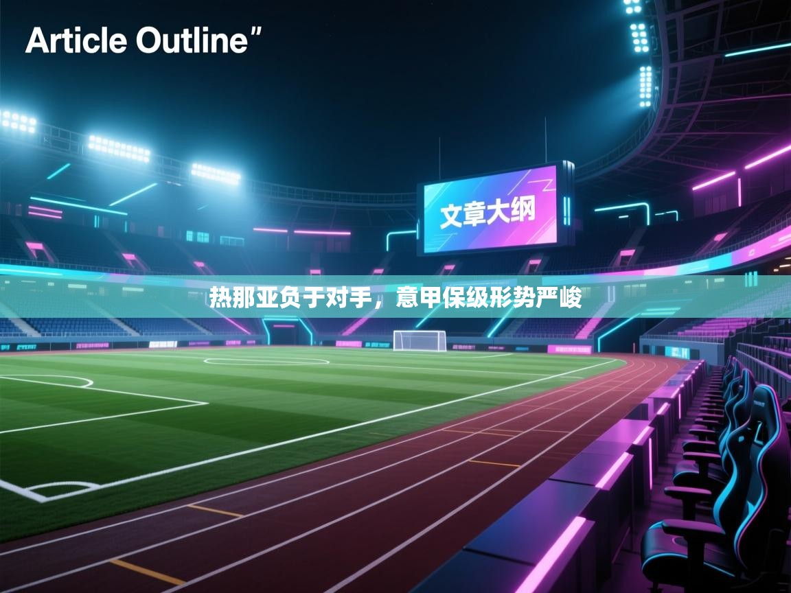 热那亚负于对手,意甲保级形势严峻 第2张